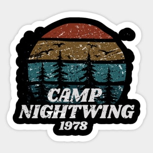 Camp Nightwing - fear street Sticker